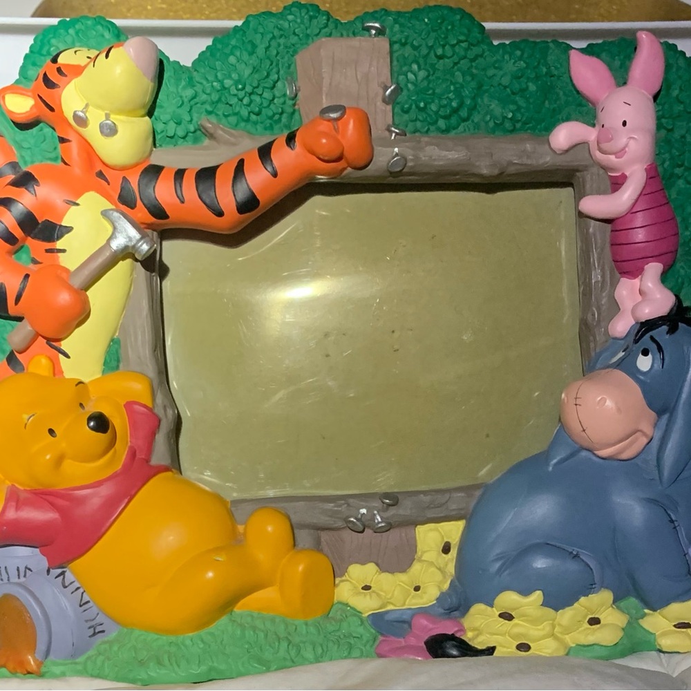 Vintage Disney Winnie the Pooh Photo Frame 1997